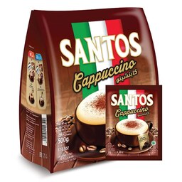 کاپوچینو سانتوس اصل بسته 20تایی Santos Cappuccino