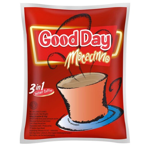 کافی میکس گوددی موکاچینو 30 عددی Good Day Moccacino وزن 600 گرم