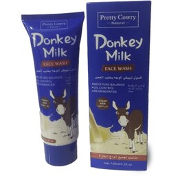 فیس واش شستشو صورت شیر خر  Donkey Milk روشن کننده و کنترل چربی حجم 120 میل