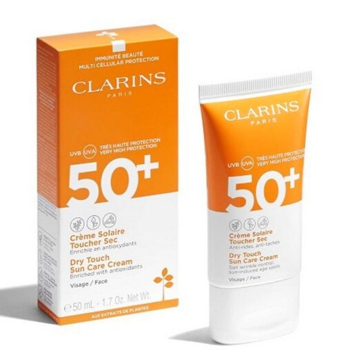 ضد آفتاب کلارنس اصل مدل Clarins Dry Touch