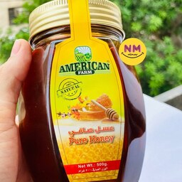 عسل خالص خارجی امریکن فارم 500 گرمی  American Farm