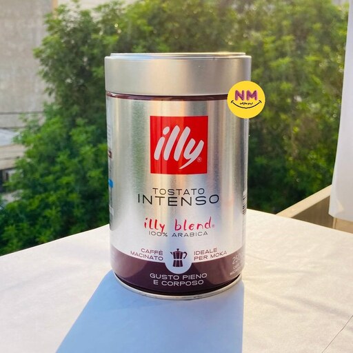 دانه قهوه 100 درصد عربیکا دارک رست اینتنسو ایلی Illy INTENSO