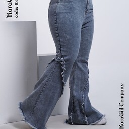 شلوار جین سنگشور دمپا گشاد سایز بزرگ شیک و جذاب (ارسال رایگان)
