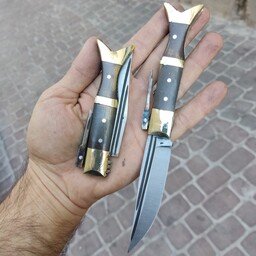 چاقو جیبی هفت دنده ای طرح ماهی وکفشی معروف به دنده ای افغانی
