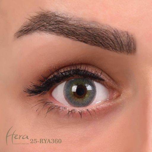 لنز چشم هرا سالیانه شماره 25 کد RYA360 رنگ سبز آبی خاکستری