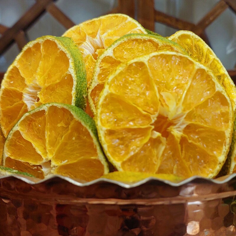 میوه خشک نارنگی ارگانیک خانگی (بسته 100 گرمی)