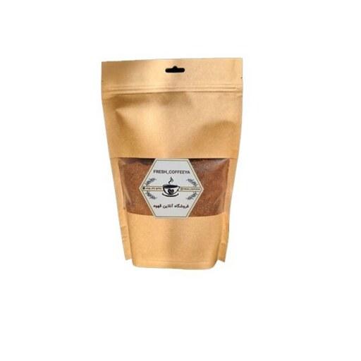 قهوه مخصوص فِرش کافیا ( رست شکلات) 30-70 500 گرمی مخصوص دستگاه اسپرسو ساز