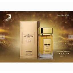 عطر ادکلن مردانه جانوین سناتور طلایی (Johnwin Senator Gold) حجم 100 میل