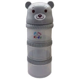 انباری غذا کودک مدل خرس                                   مناسب برای نگهداری شیر خشک، میوه و سایر تنقلات برای کودکان 
