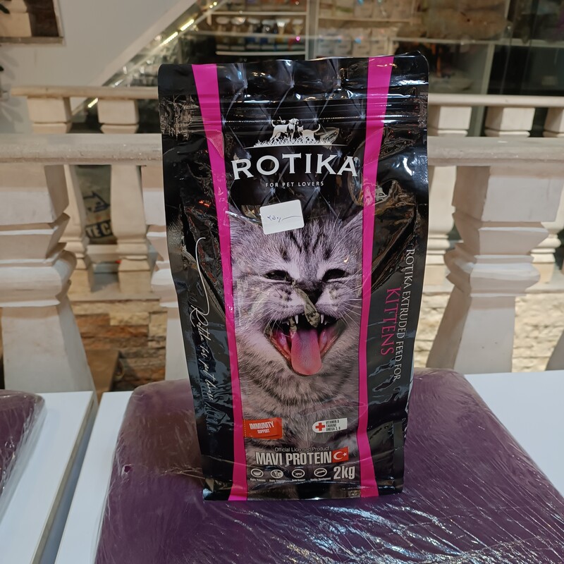 غذا خشک گربه روتیکا مدل kitten 
