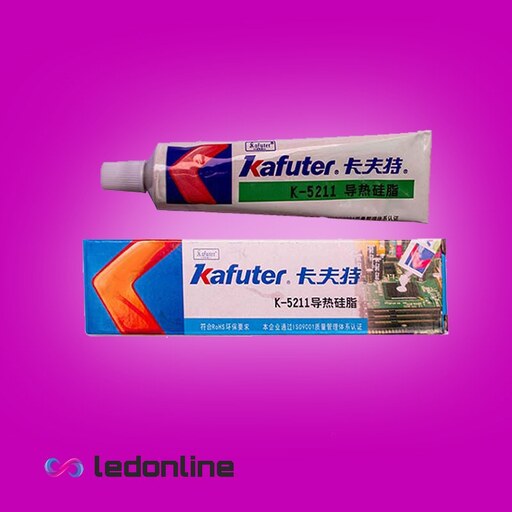 خمیر سیلیکون 60 گرمی برند kafuter k-5211