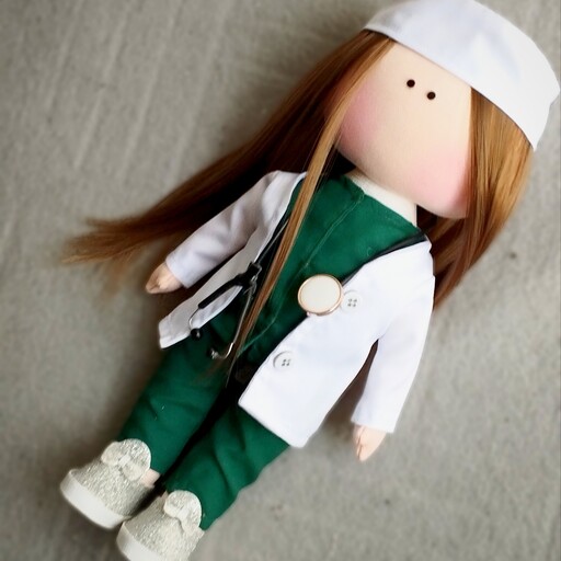عروسک روسی دکتر  . عروسک پزشک  عروسک پرستار  عروسک    عروسک روسی  ارسال رایگان   اسباب بازی 