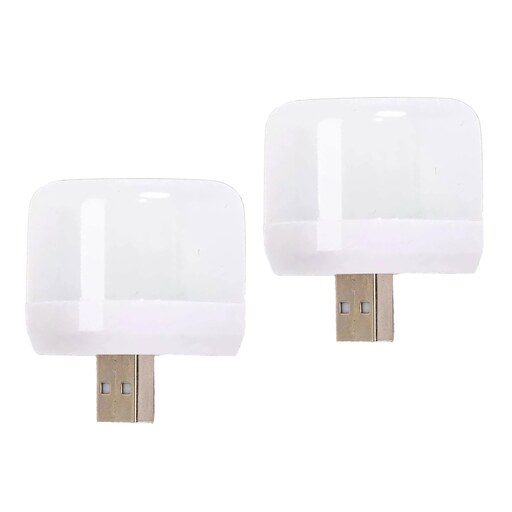 چراغ قوه مدل USB LIGHT بسته 2 عددی