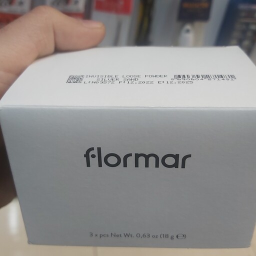 پودر بیک فلورمار تثبیت کننده آرایش فلورمار flormar اصل لیبل دار

