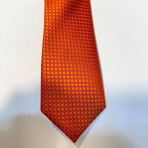 کراوات مردانه چهارخانه ریز ساتن سیلک ترک باعرض7سانت بالاترین کیفیت موجود 