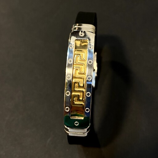 دستبندچرم اسپورت مردانه ورساچ بالاترین کیفیت موجود بازار