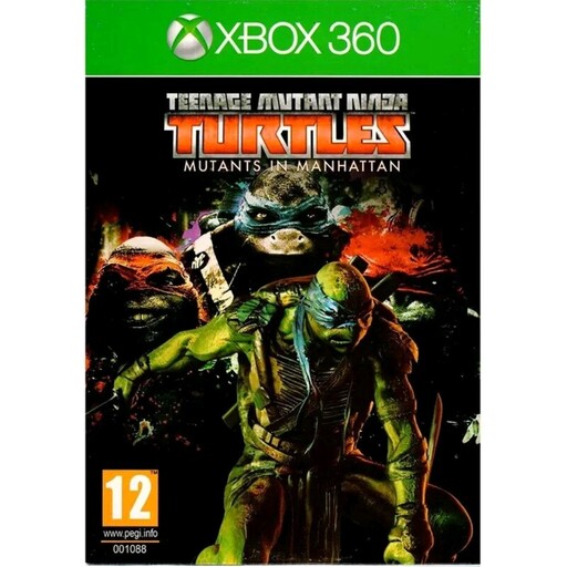 بازی ایکس باکس 360  لاک پشت نینجا Turtles