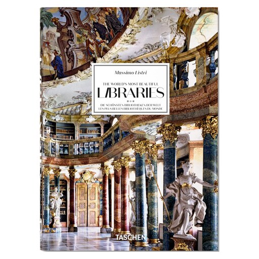  کتاب Massimo Listri. The World.s Most Beautiful Libraries. 40th  انتشارات تاشن