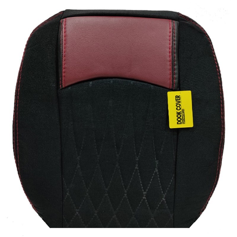 روکش صندلی خودرو از شرکت دوک کاور طرح پورش دیسک دار مناسب برای 206.207.راناپلاس