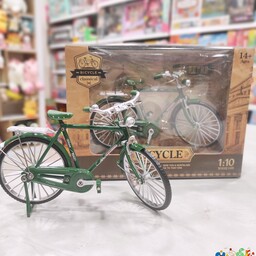 اسباب بازی ماکت دوچرخه فلزی  فونیکس سایز 28 جعبه دار  ابعاد 16 در 9 سانت 
