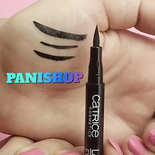 خط چشم ماژیکی کاتریس Catrice خط چشم اواترا بلک lash boost تقویت کننده مژه ضدآب و 24 ساعته مشکی انقضا 2025.8    