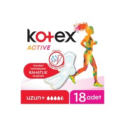 KOTEX نوار بهداشتی مخصوص فعالیت 18 عددی کوتکس