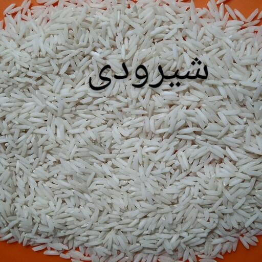 برنج شیرودی برنج طارم محلی خوشپخت مجلسی  قد بلند ری زیاد  برنج مازندران (10کیلوئی)