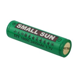 باتری لیتیومی شارژی Small Sun 18650 2400mAh (اسمال سان اصلی)