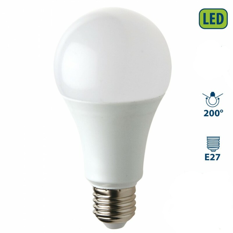 لامپ 15 وات ال ای دی حبابی آفتابی فوق کم مصرف ( زرد ) A70