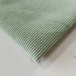پارچه مخمل کبریتی ریز درجه یک گرم بالا با کیفیت عالی رنگ سبز آدامسی