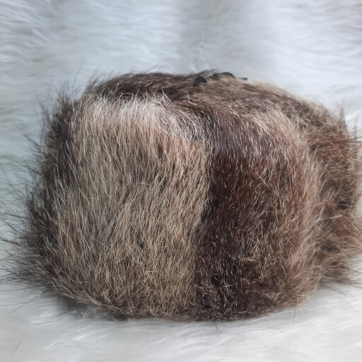 کلاه روسی پوست طبیعی مردانه و زنانه با پوست های طبیعی خرگوش سمور مینگ 