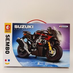 لگو موتور سیکلت Suzuki 1000 R مقیاس یک به چهارده 326 تکه 