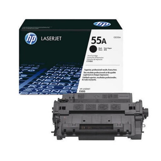 کارتریج پرینتر اچ پی HP مدل 55A رنگ مشکی