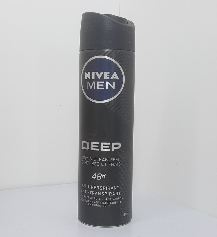 اسپری ضد تعریق مردانه نیوآ NIVEA مدل DEEP حجم 150 میلی لیتر