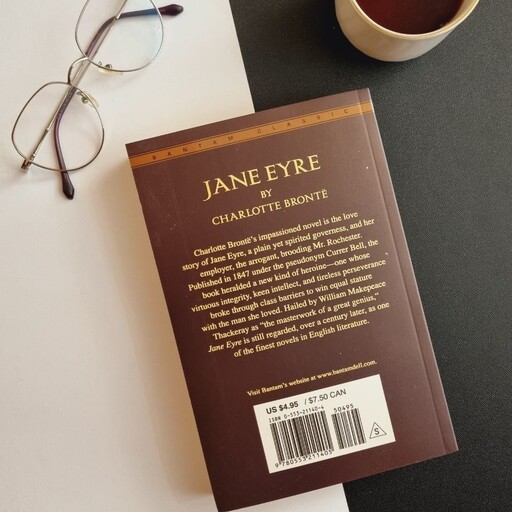 کتاب رمان Jane Eyre (Original)، جین ایر اثر Charlotte Bronte ( شارلوت برونته) انتشارات Bantam Books (زبان انگلیسی