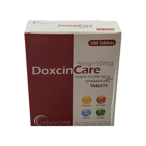 قرص داکسین کر پرندگان Doxin care ادواکر 