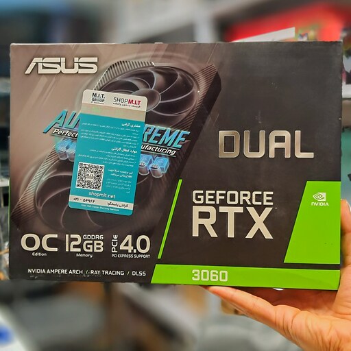 کارت گرافیک RTX 3060 DUAL 12GB ASUS