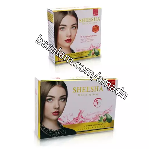 پک کرم و صابون شیشه SHEESHA اصل