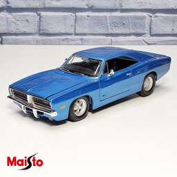  ماکت دوج چارجر 1969 آبی مایستو(Dodge chager1969 Maisto) 