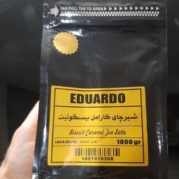 شیرچای کارامل بیسکوییتEDUARDO