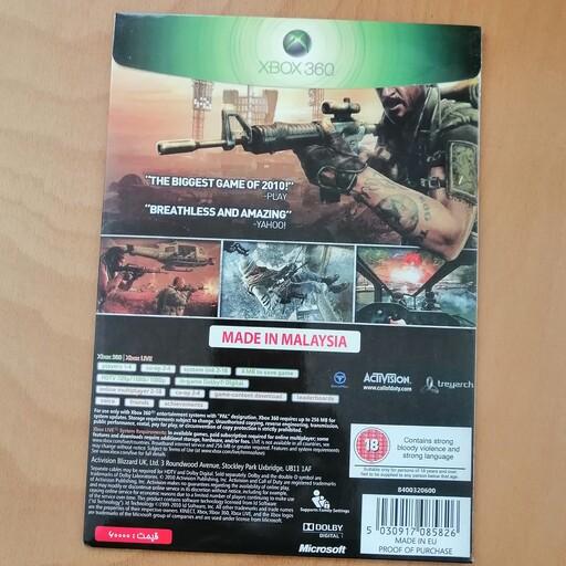 بازی ایکس باکس360 کال آف دیوتی بلک اوپس Call of duty black ops برای ایکس باکس 360 Xbox 360