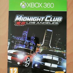 بازی مید نایت کلاب Midnight Club Los Angeles ایکس باکس 360 Xbox 360