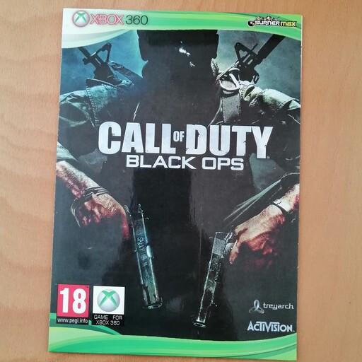 بازی ایکس باکس360 کال آف دیوتی بلک اوپس Call of duty black ops برای ایکس باکس 360 Xbox 360