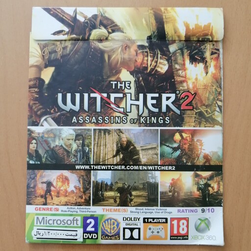 بازی ایکس باکس 360 ویچر2 Witcher 2 برای ایکس باکس 360 Xbox 360