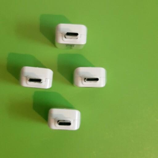 تبدیل OTG سامسونگ او تی جی اصل تایپ C رنگ سفید USB convertor درجه یک