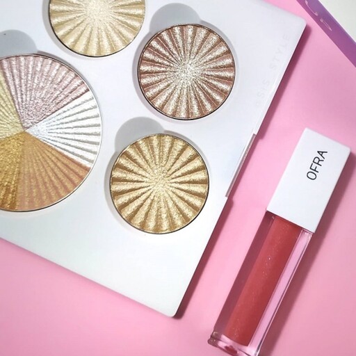 پالت هایلایتر افرا  Ofra Glow Up Highlighter Palette اصل آمریکا