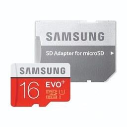 کارت حافظه Samsung microSDXC 16GB مدل Evo Plus کلاس 10 سرعت 95MBps