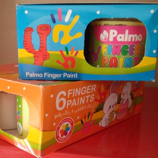 رنگ انگشتی 6رنگ پالمو
