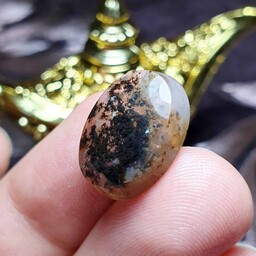  نگین سنگ طبیعی عقیق شجر معدنی خراسانی  کد  25961