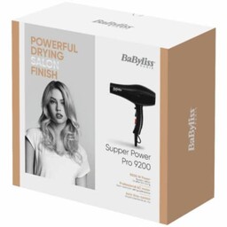 سشوار  بابلیس babyliss
مدل by 9200
 خشک کن و نرم کننده مو 